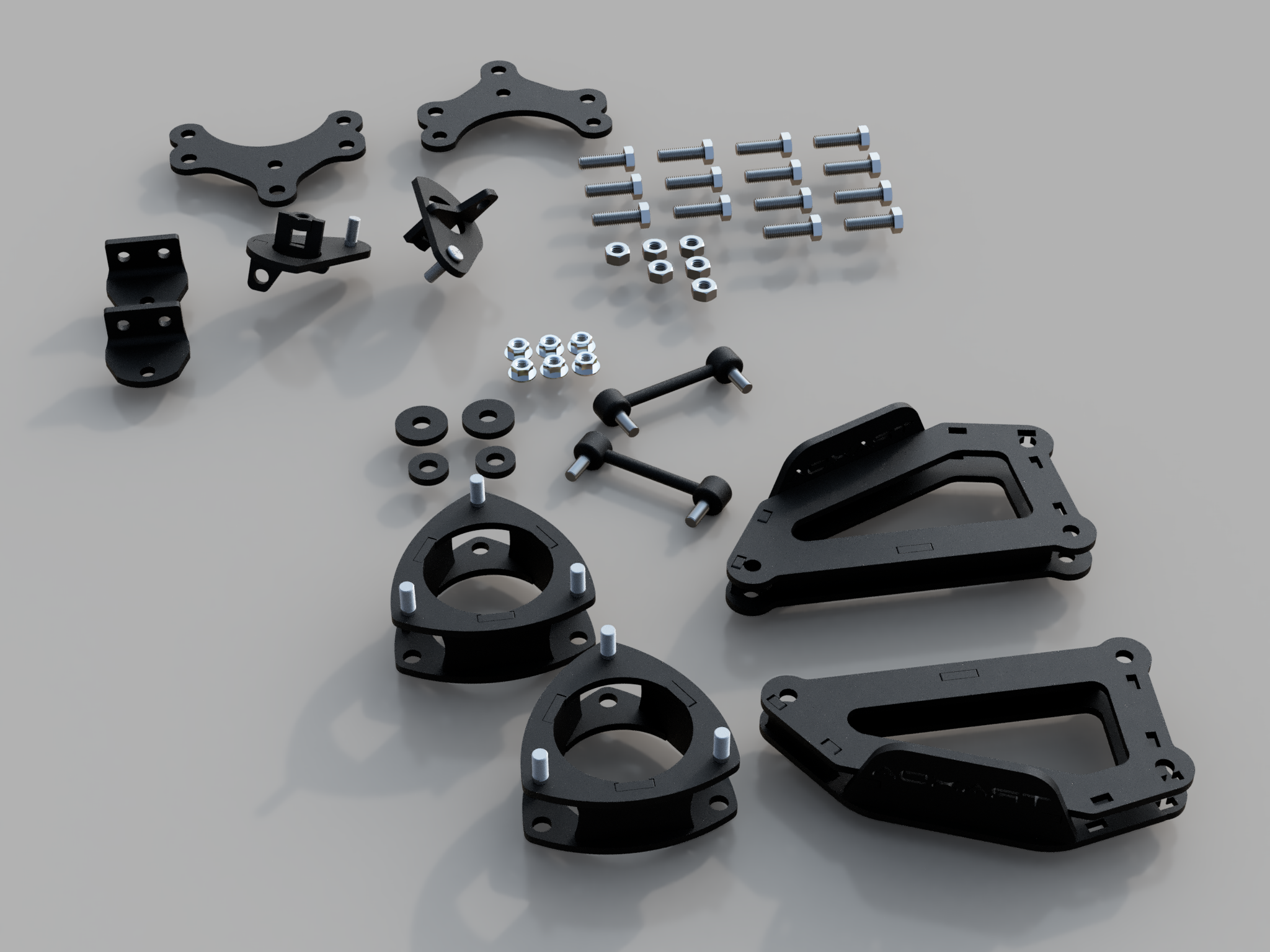 Traxda - Kit #905060 Toyota Highlander- 2014-2019 2″ Front & 2