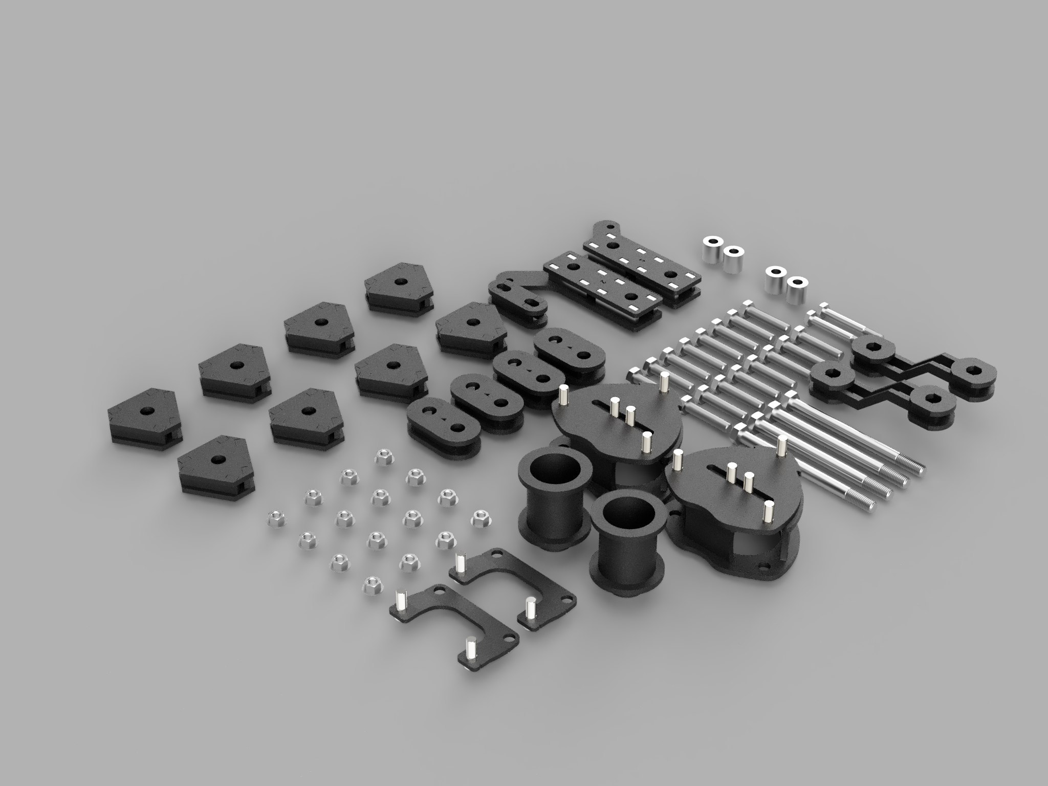 ODYSSEYパタ- Traxda - Kit #222070 – 2018-2024 Honda Odyssey – 3″ Front/3″ Rear