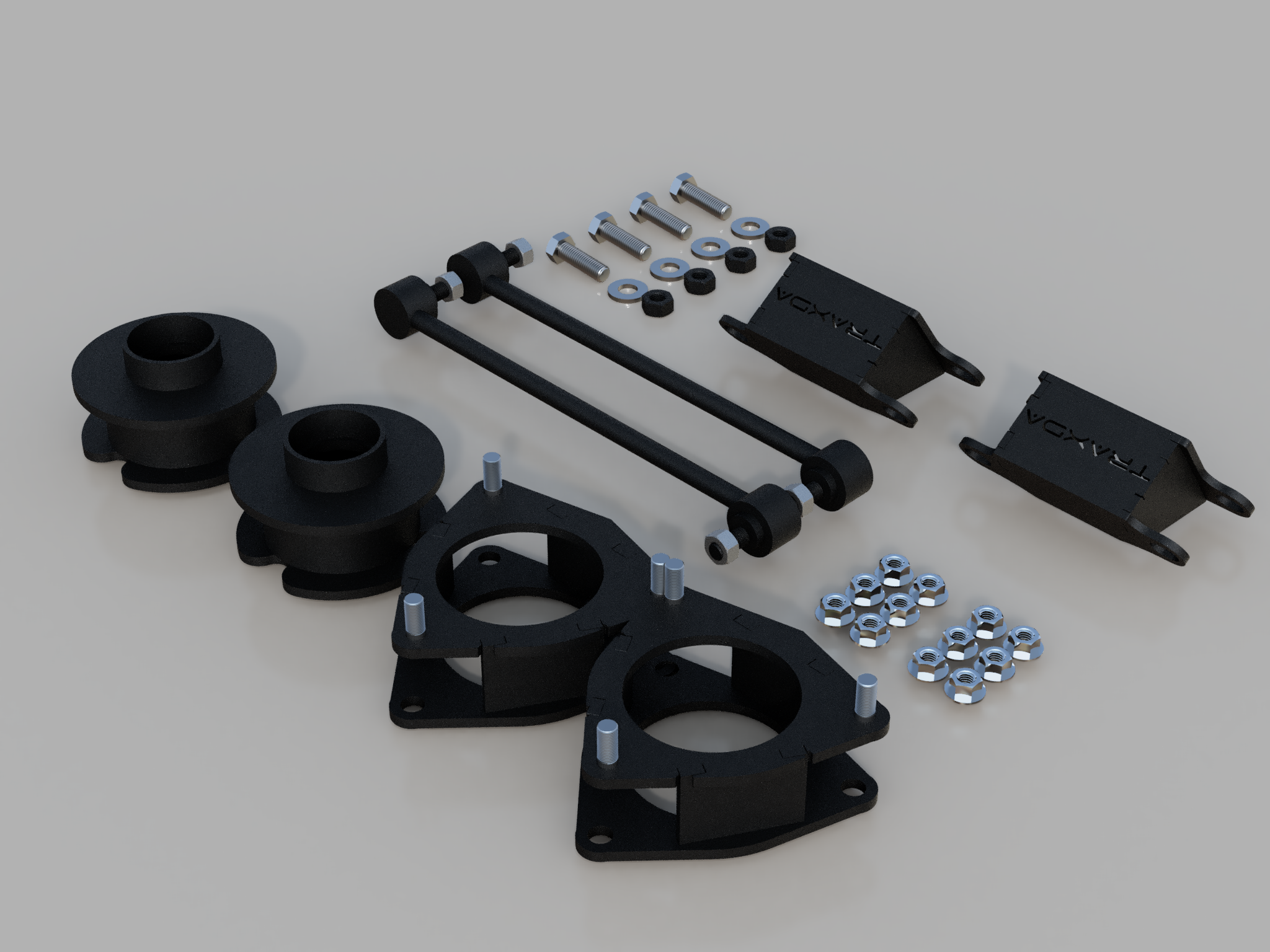 Traxda - Kit #801020 – 2″ Front/Rear Kit – 2019-2026 Kia Telluride